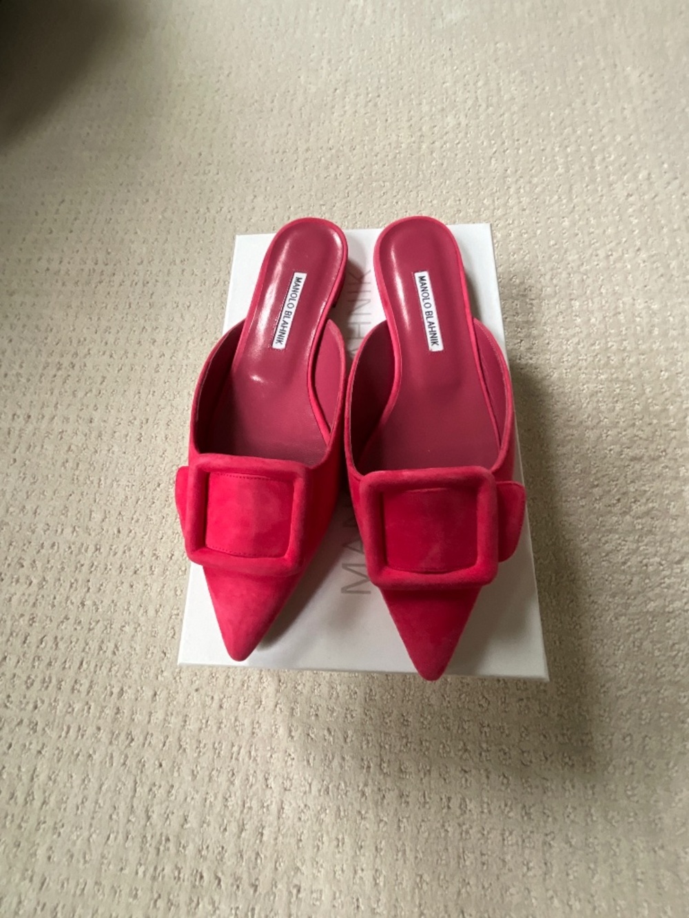 NIB Manolo Blahnik Maysale Flat 39
